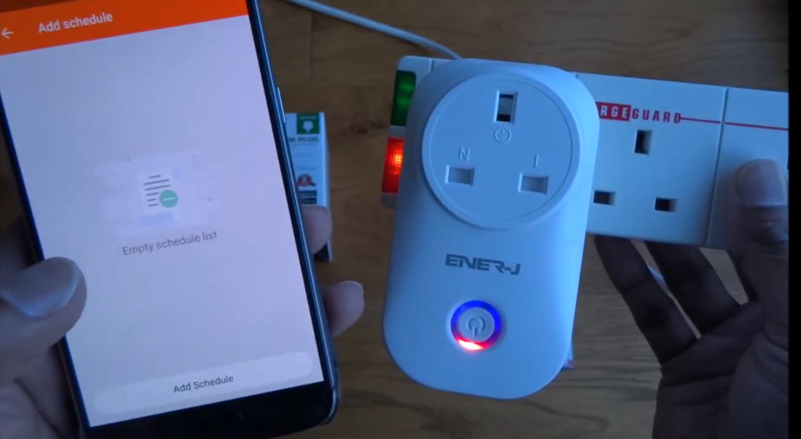 Smart WiFi Plug with Energy Monitoring Works with Amazon Alexa Ener-J